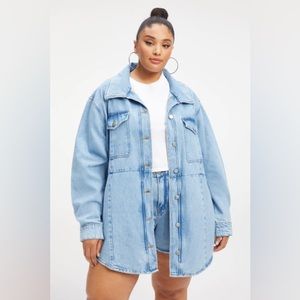 Good American Denim Shacket